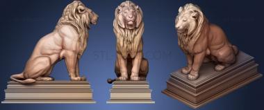 3D model lion 02 (STL)